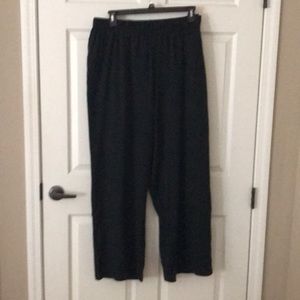 Woman Within 4X 24-26 Black Knit Pants